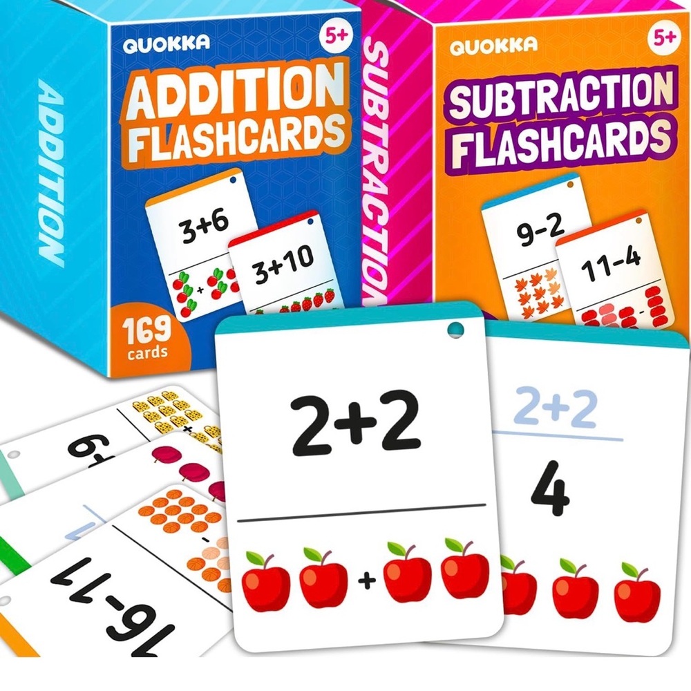 Quokka Addition and Subtraction Flashcards